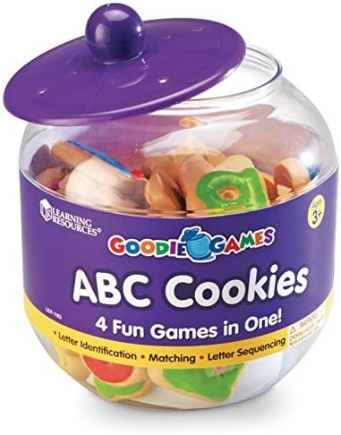 Learning Resources Goodie Games ABC Cookies - Alphabet Letters, Learn to Read and Write, Phonics and Spelling , Fine Motor Skills, Toddler Toys, Kids Games, Manipulatives Preschool Activities - Image 3