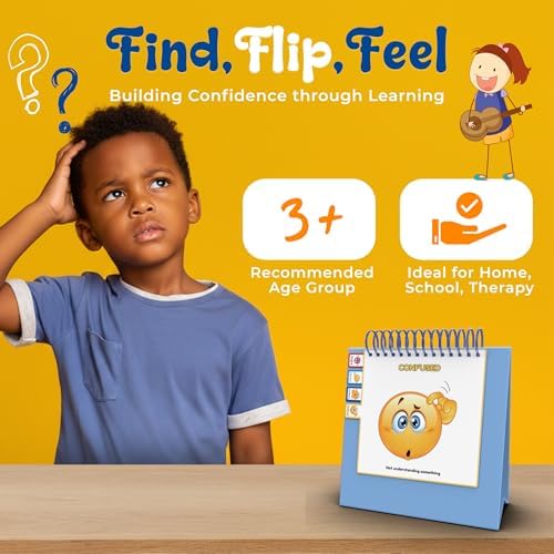 Thought-Spot I Know What to Do Flipbook | Emotions Wheel & Feelings Chart | Emotional Regulation Tool for Home, Class, or Calm Down Corner | Helps Kids Learn Coping Skills | Autism Must-Have - Image 5