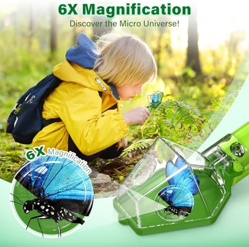 Bug Catcher for Kids with 6X Magnifier, STEM Educational Exploration Toys - Image 5