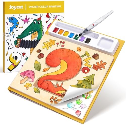 JoyCat Paint with Water Coloring Books for Toddlers (Numbers) by JOYCAT
