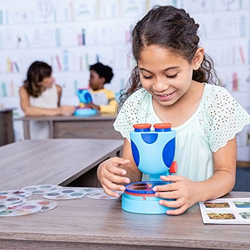 Educational Insights GeoSafari Kidscope - STEM Toys for Kids, Toddler Learning Toys, Kids Microscope with Prepared Slides, Science Set for Boys and Girls Ages 5+ - Image 2