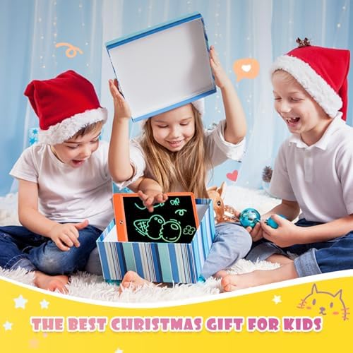 EooCoo Kids LCD Writing Tablet, Mess Free Coloring Travel Toys for Toddler - Image 6