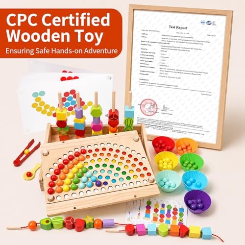 INIFEIDALA Montessori Toys for 3 4 5 Year Old,Gifts for Toddlers - Image 6