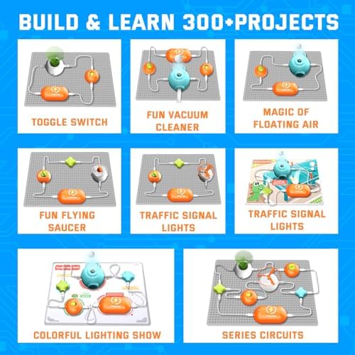 Kids Electronics Circuit Kit, 31PCS, 300+ Projects - Image 5