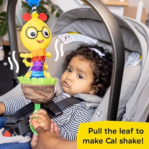 Baby Einstein Cal-a-Puller Pull & Shake Stroller Toy, Ages 0 Months and Up - Image 2