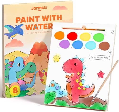Jar Melo Paint with Water Books for Toddlers, Dinosaurs by JarMel%C3%B3