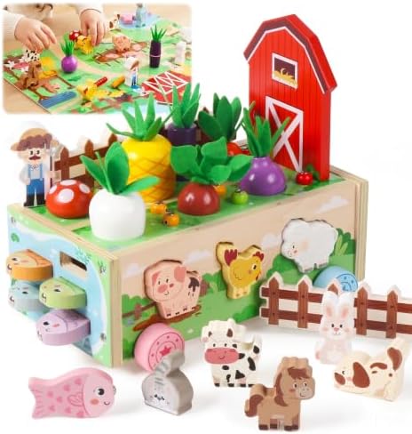 ALLABC Montessori Toys for 1-3 Year Old First Birthday Gifts for Girls Boys by ALLABC