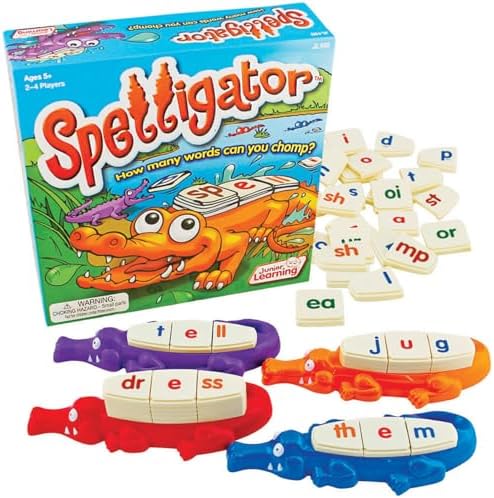 Junior Learning Spelligator - Phonics Word Building Game for Ages 5-9 - Image 2