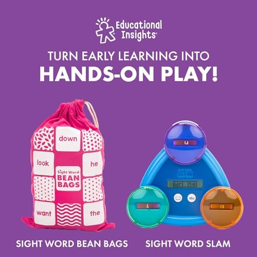 Educational Insights Hot Dots® Sight Words Card Set - Learn to Read Activities for Kids, Includes 26 Double-Sided Cards, Reading Games, Reading Tools, Gift for Ages 4+ - Image 6