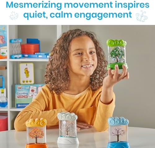 hand2mind Changing Seasons Sensory Tubes, Science Toys, Ages 3+ - Image 6