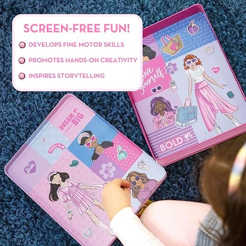 Horizon Group USA Magnetic Playset for Kids, Barbie - Image 5