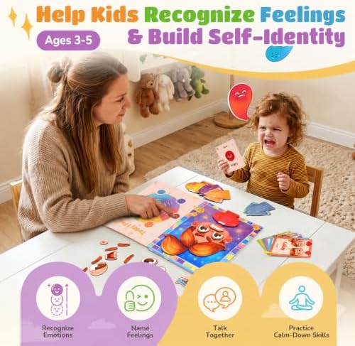 JoyCat Emotional Awareness Toy for Kids 3+, Calm Down Corner Activity - Image 2