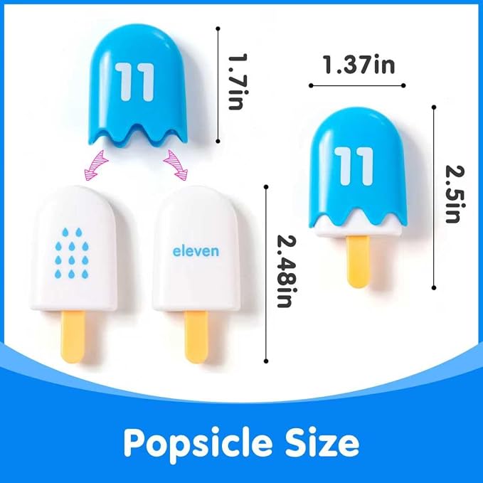 Mini Number Pops 11-20 – Fun Number Matching Toys for Toddlers - Image 2