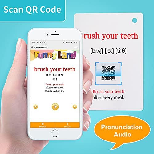 Lilias Daily Routines Flash Cards, Toddler Learning Toys, Preschool Learning Toys, Homeschool Supplies, Learning Supplies for Kindergarten, 4.3 X 3.14 Inch, 45 Cards in Set - Image 3