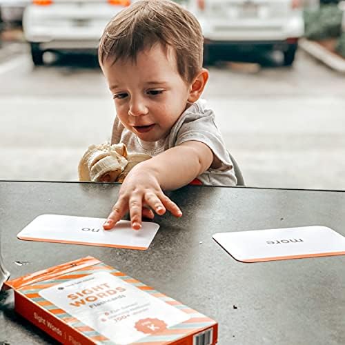 Award-Winning Pre-K Sight Words Flash Cards – 100+ Dolch & Fry High-Frequency Words – Learn to Read for Ages 3–5 – Preschool, Kindergarten, Homeschool & Classroom - Image 2
