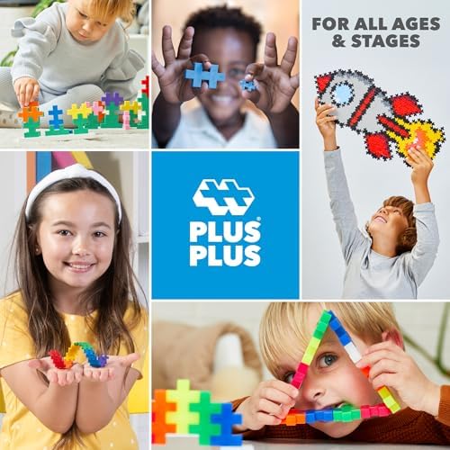 PLUS PLUS 240 Piece Gelato Mix - Mini Waffle Blocks, Classroom Must Haves - Image 7