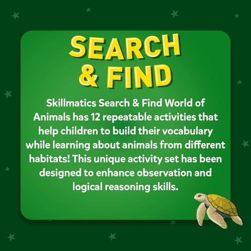 Skillmatics Search and Find Animals – Reusable Preschool Learning Activity - Image 6