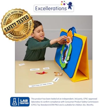 Excellerations There was an Old Lady Felt Story, 10 Pieces, Ages 3+, PreK+ - Image 2