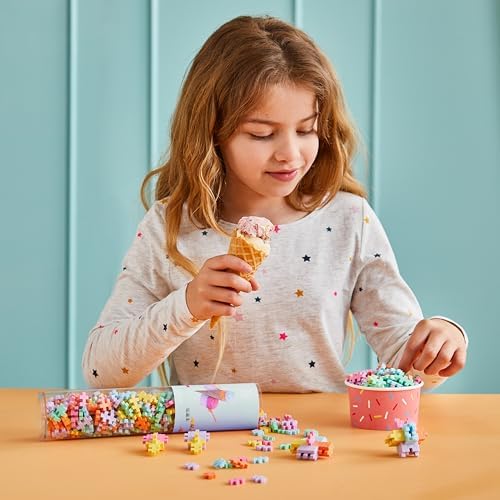 PLUS PLUS 240 Piece Gelato Mix - Mini Waffle Blocks, Classroom Must Haves - Image 2