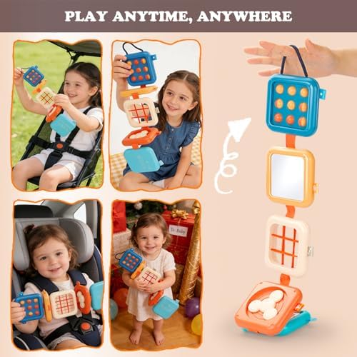 Busy Board for 1 Year Old Montessori Travel Toys for Toddler - Image 5