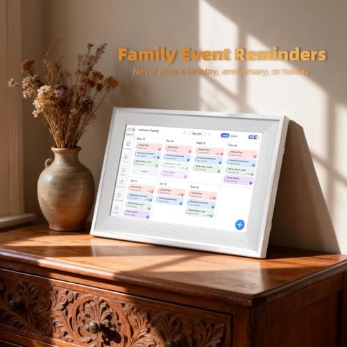 10.1" Digital Calendar Smart Chore Chart & Visual Schedule for Kids App Syncs w/Google Calendar, No Subscription - Image 2