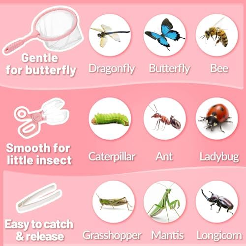 Biggun 2 Set Bug Catcher for Kids Ages 3-10 Explorer Toys Birthday Gift - Image 4
