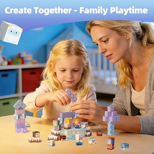 GobiDex 100PCS Magnetic Blocks Magnet Building Princess Castle Toys - Image 6