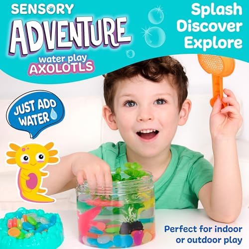 Creativity for Kids Sensory Adventure Axolotls Kit | Dig, Squish & Explore | Screen-Free Outdoor Activity for Kids & Summer Activities for Kids (Ages 4+) - Image 2