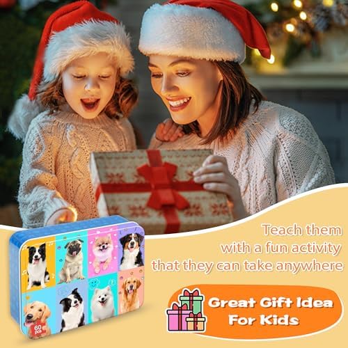LELEMON Puzzles for Kids Ages 4-6,60 Piece Puzzles for Kids in Metal Box - Image 6