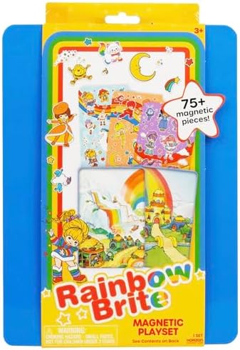 Horizon Group USA Magnetic Playset for Kids, Rainbow Brite by HorizonGroupUSA