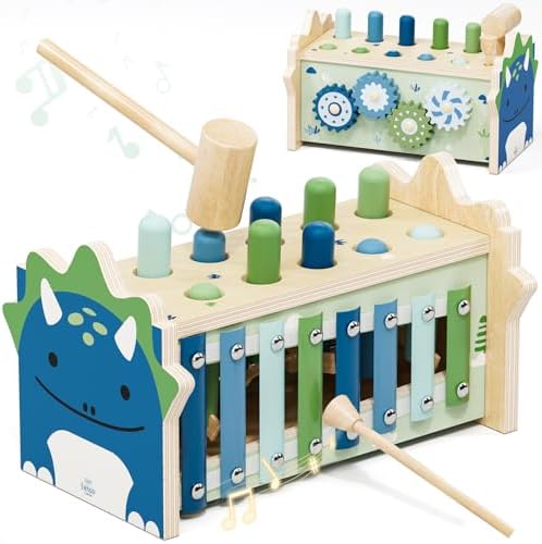 Lehoo Castle Montessori Toys for 1 Year Old, 1st Birthday Gift for Boy 1-2 by LehooCastle