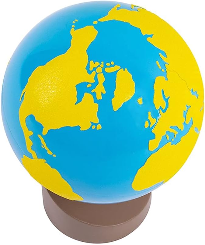 Montessori Globe Of The Continents Science and Cultural Geography Materials - Image 2