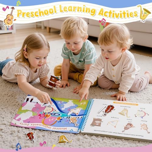 JoyCat Imagination Busy Book for Toddlers Ages 3-5, English - Image 4