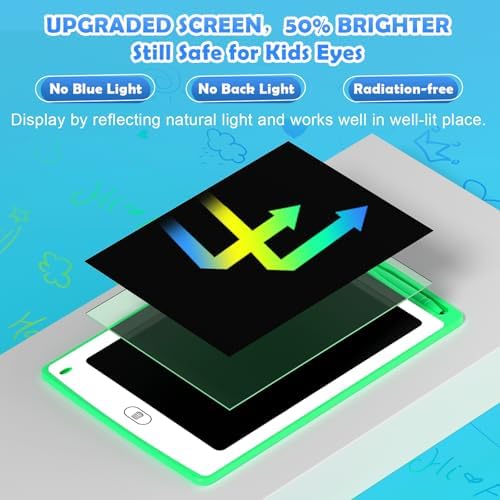 LCD Writing Tablet for Kids, 8.5 Inch Colorful Doodle Board Drawing Tablet, Educational Learning Toys Birthday Gifts for Boys Girls Age 3 4 5 6 7 8 (24 Pack) - Image 6
