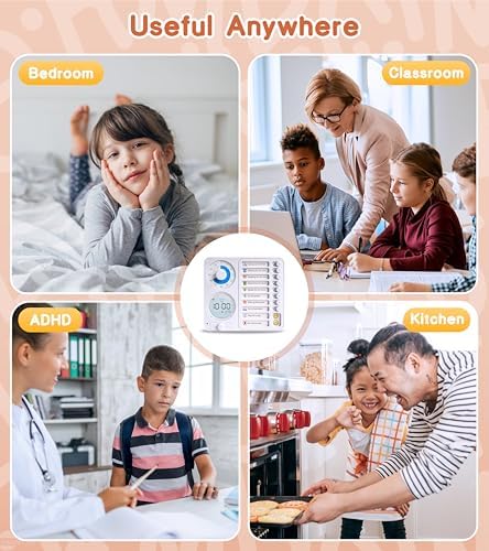 Herloreen Visual Timer for ADHD, Chore Chart & Task Planner for Kids,Adults - Image 5