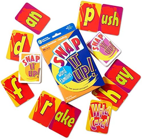 Learning Resources Snap It Up Phonics Word Families by LearningResources