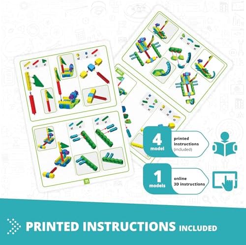 Engino STEAM Labs, Learning About Sea Adventures, STEAM Toys for Ages 3+, Building Blocks, STEM Project for Girls & Boys, Learning & Education Toys, Kindergarden Activities (5 Models) - Image 5