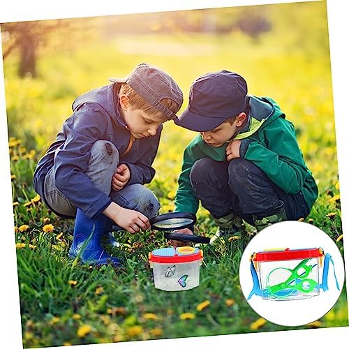 YARNOW 3pcs Explorer Kit for Outdoor Portable Insect Observation Box with Magnifying for Nature Exploration Collecting Flowers and Objects - Image 5