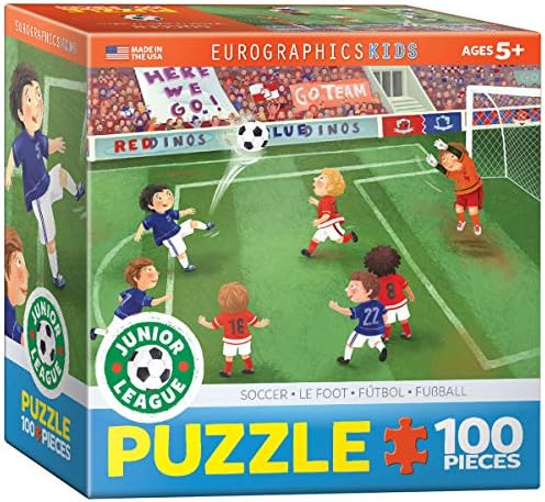 EuroGraphics Soccer Junior League 60 Piece Puzzle (Small Box) by EuroGraphics