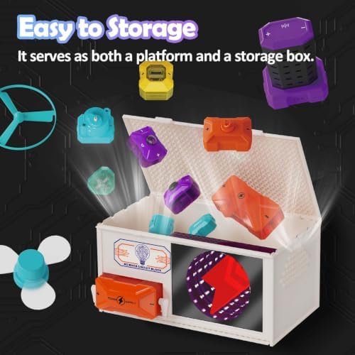 STEM Electronics Kit for Kids 3+, 45 Circuit Parts, 380 Experiments - Image 3