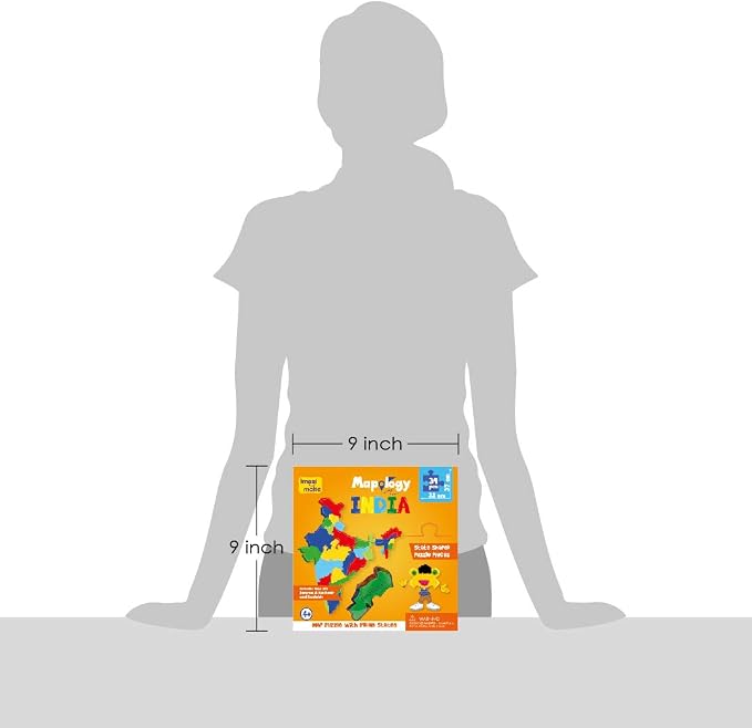 Imagimake Mapology - India Map Puzzle, Learn States & UT for Kids Ages 4+ - Image 6