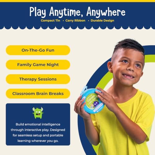 Open The Joy Emotions Charades Card Game – Kids Feelings Family Fun - Image 6