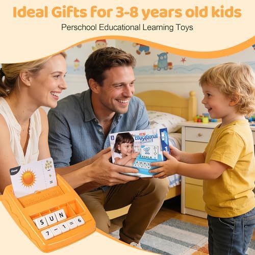 Montessori Matching Letter Game Toys for 3 4 5 Year Old Boy Girl Gifts Kids - Image 7