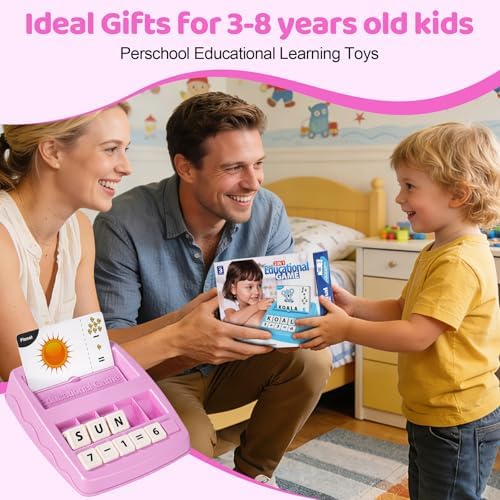 Montessori Matching Letter Game Toys for 3 4 5 Year Old Boy Girl Gifts Kids - Image 7