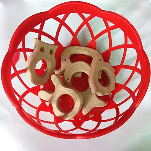 2pcs Natural Wooden Hedgehog Montessori Toy Pendant Pure Natural Beech Wood Animal Shape for Handmade Home Decoration Craft Accessory (Hedgehog 2pcs) - Image 7
