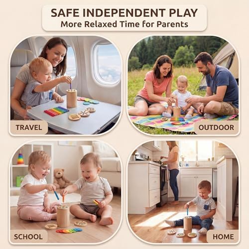 Wooden Montessori Toys for 1, 2,3 Year Old - Image 7