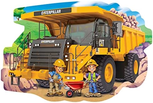 MasterPieces Floor Puzzle - Jumbo Size 36 Piece Jigsaw Puzzle for Kids - Caterpillar Dump Truck Tractor - 3ftx2ft - Image 2
