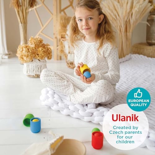 Ulanik Balls in Cups Starter Kit Montessori Toys for 1 Year Old - Image 3