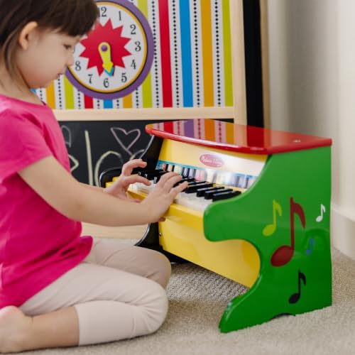 Melissa & Doug Learn-to-Play Piano with 25 Keys and Color-Coded Songbook Toy Piano Kids, Toddler Toys for Ages 3+ - Image 2