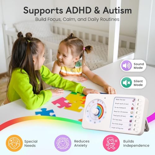 2-in-1 Visual Timer ADHD with Task Board, to-Do List, Checklist - Image 5